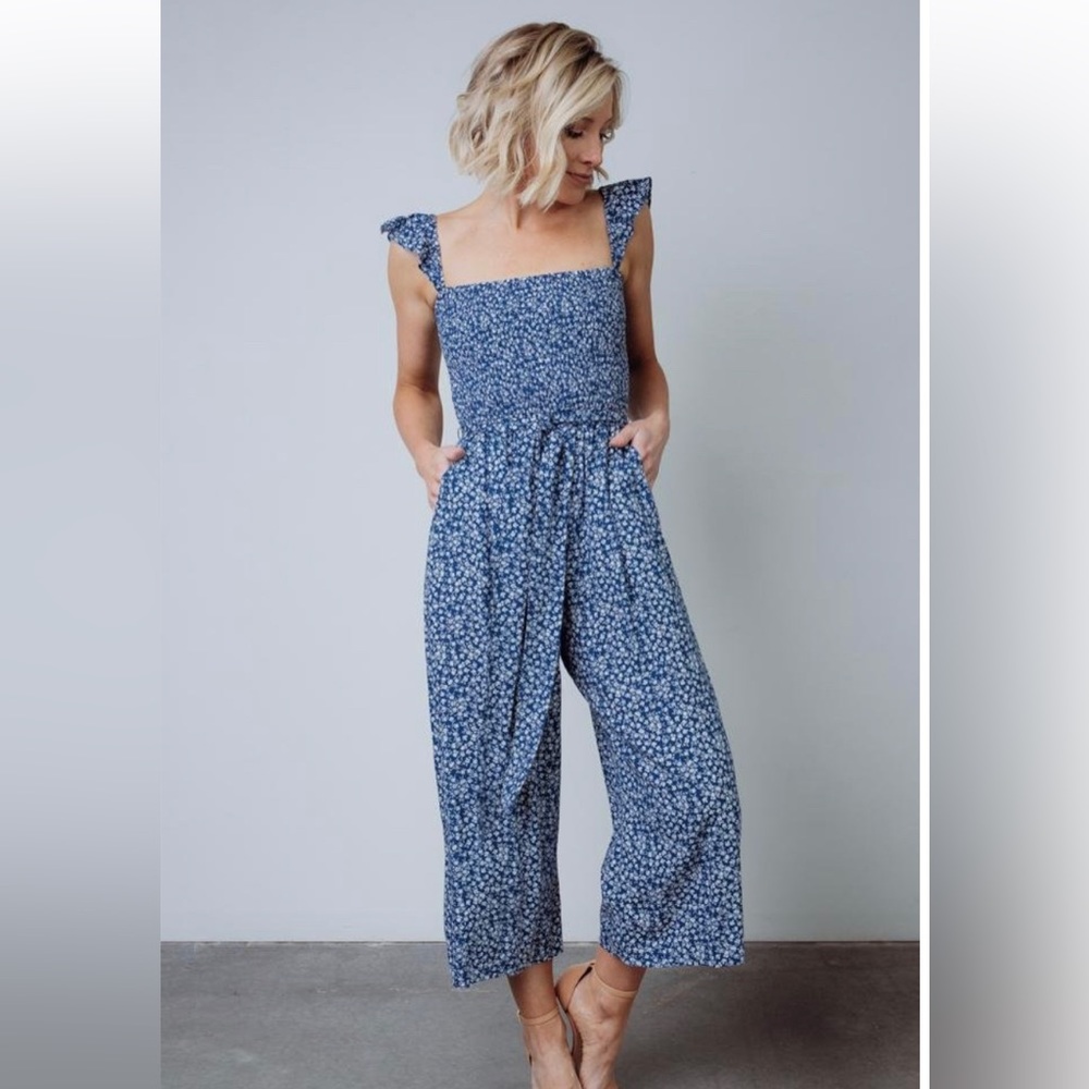 Baltic Born Hadley Smocked Jumpsuit